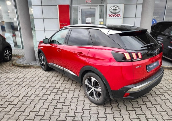 Peugeot 3008 cena 79900 przebieg: 187570, rok produkcji 2019 z Marki małe 277